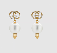 Gucci GG Pearl Earrings