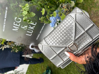 Dior Diorama Silver Handbag