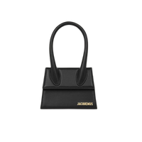 Jacquemus Le Chiquito Moyen Leather Tote - Black