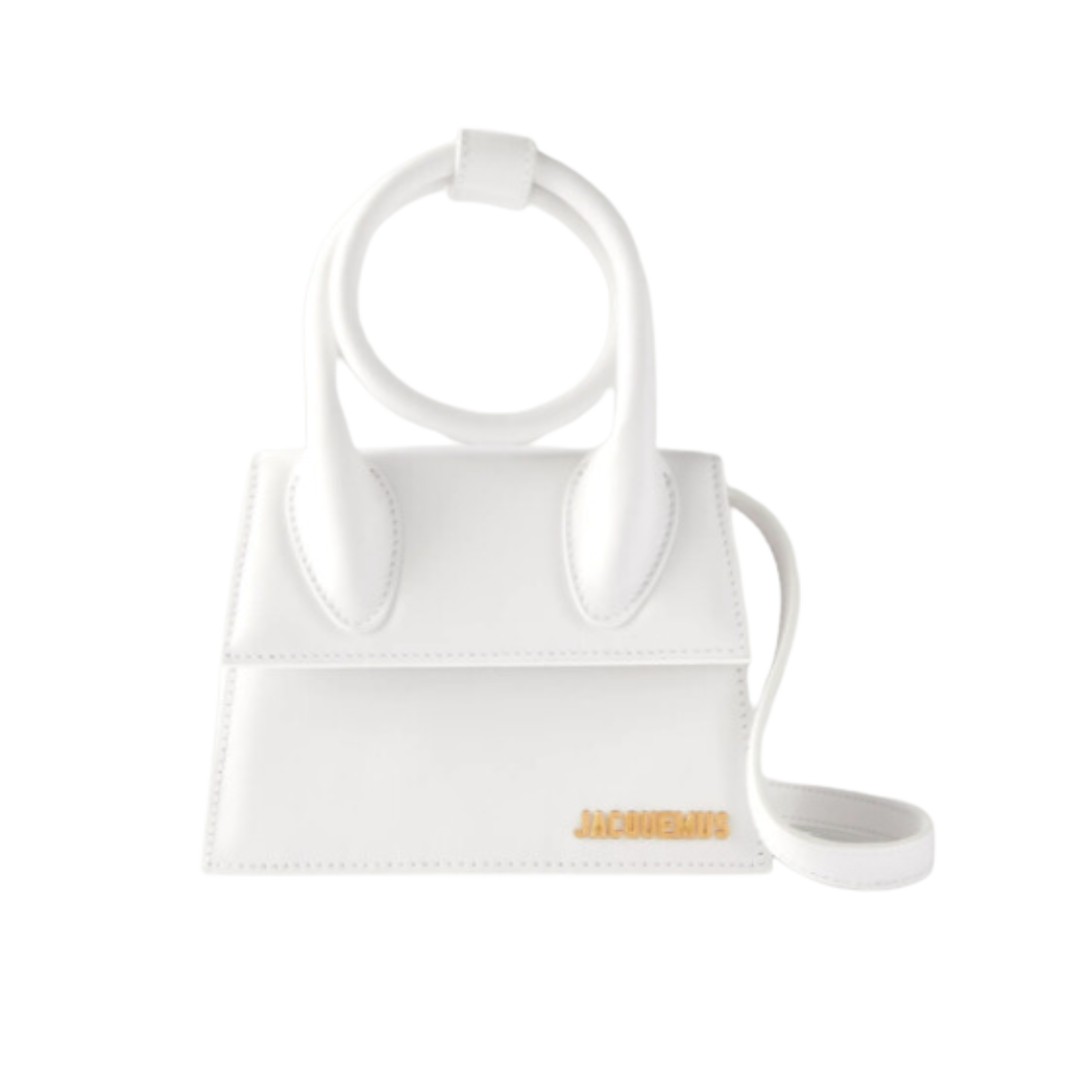 Jacquemus Le Chiquito Noeud Handbag - White