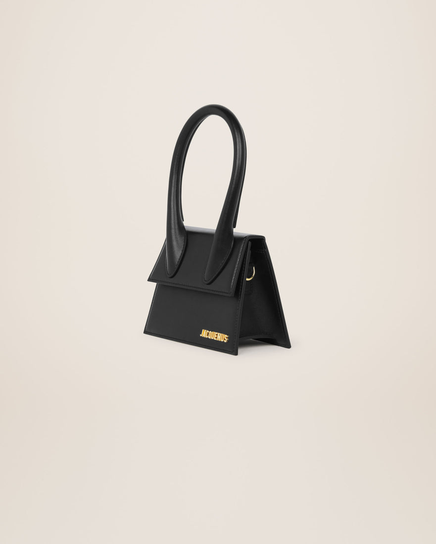 Jacquemus Le Chiquito Moyen Leather Tote - Black