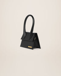 Jacquemus Le Chiquito Moyen Leather Tote - Black