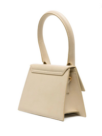 Jacquemus Le Chiquito Moyen Leather Tote - Nude