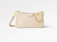 Louis Vuitton Easy Pouch On Strap Handbag - Nude
