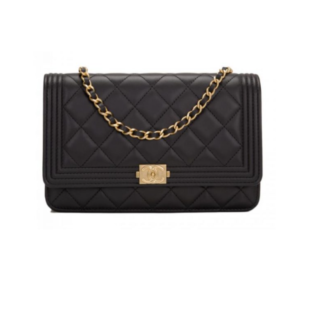 Chanel Boy Wallet On Chain Handbag