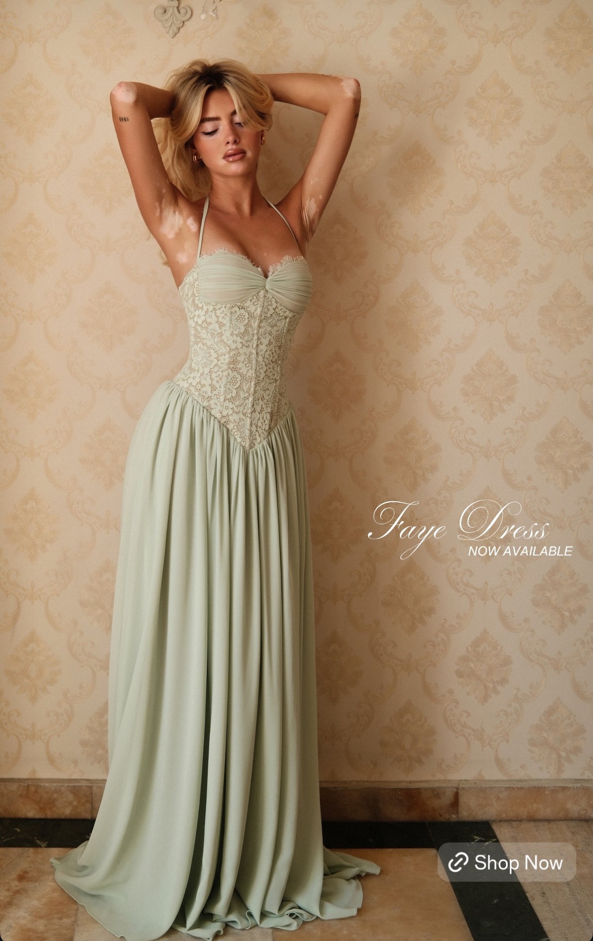 Fenity Faye Dress - Mint
