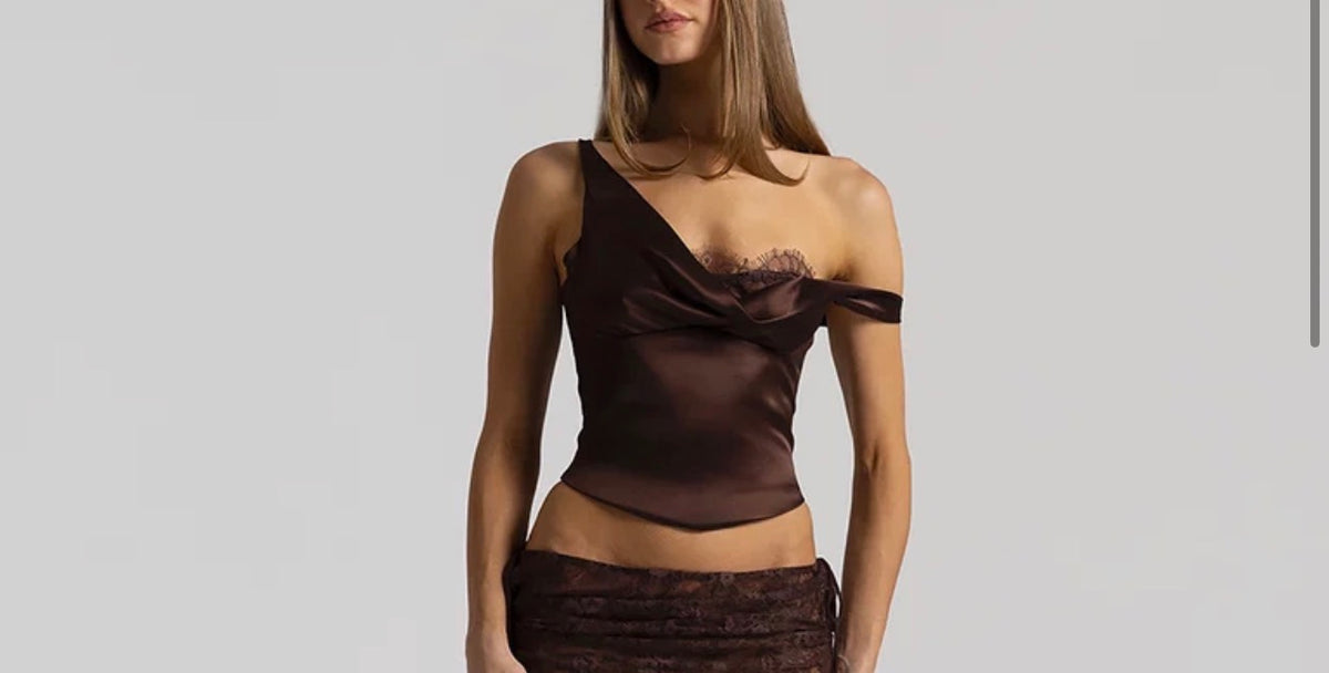 Natalie Rolt Posy Top & Evelyn Skirt Espresso