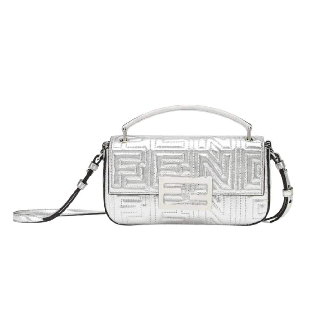 Fendi silver bag best sale