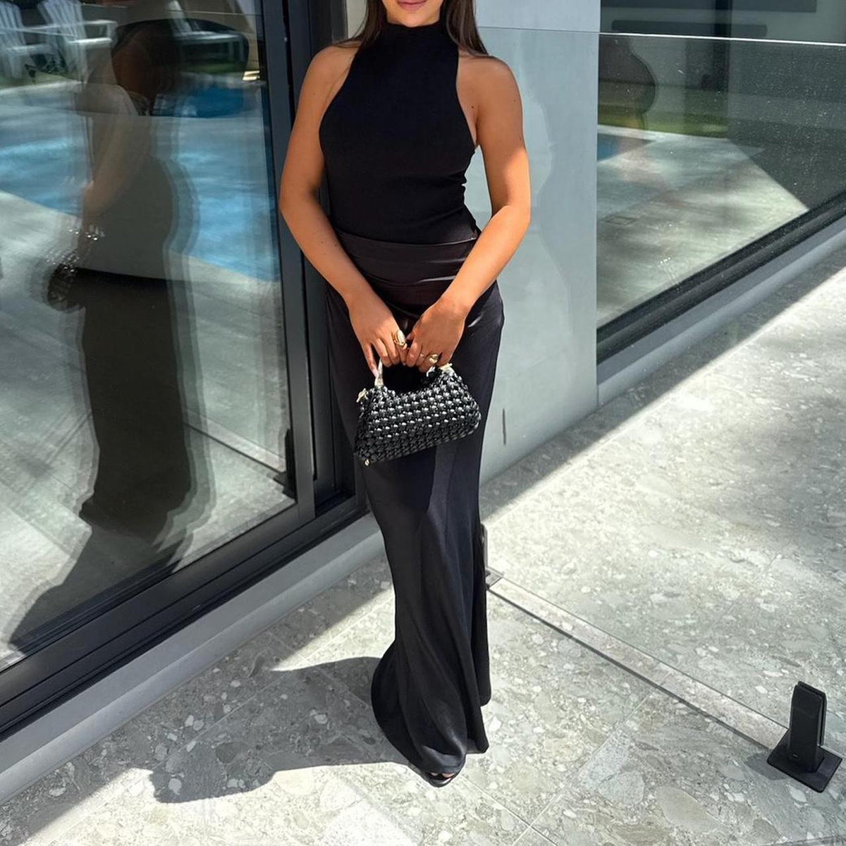 Henne Soraia Dress Black THE DESIGNER HIRE SPOT Henne Soraia Dress Black THE DESIGNER HIRE SPOT
