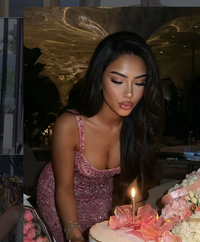 Albina Dyla Couture Gown - Blush Gown - Pink