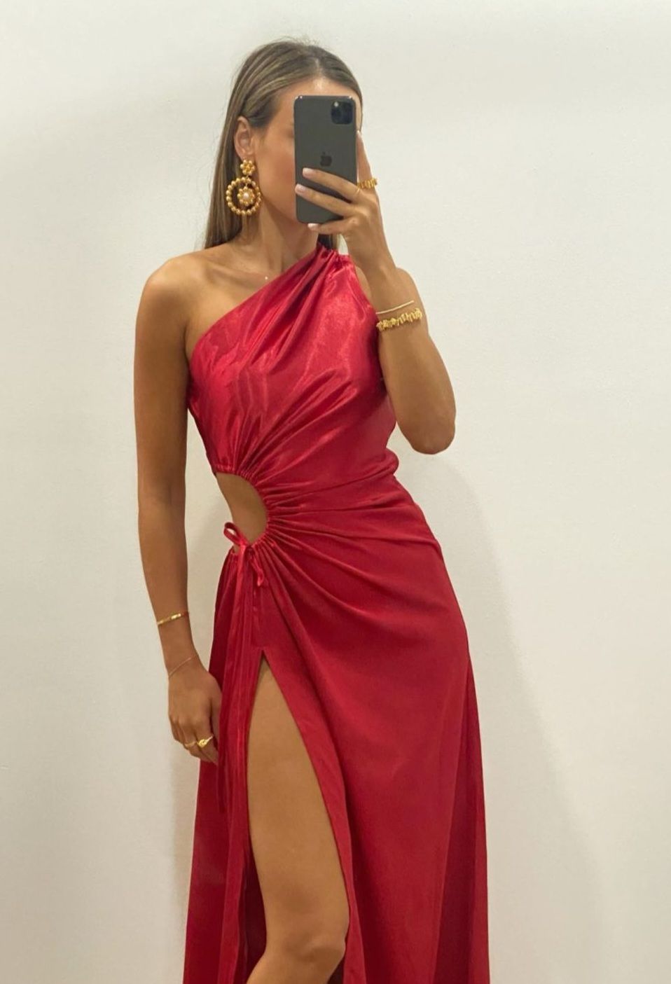 Sonya Moda Nour Maxi Dress Red Size 6