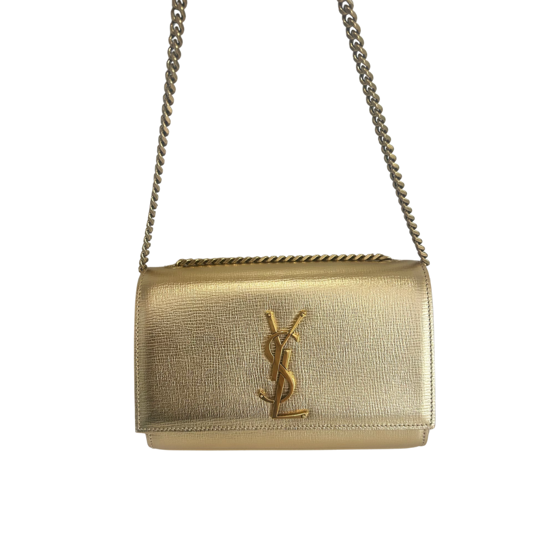 YSL Kate Handbag - Gold