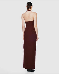 Misha The 'ALUSIA' Maxi Dress - Cherry Red